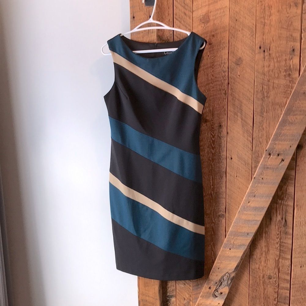 Connected apparel midi dress